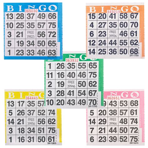 Jackpot Bingo Supplies.